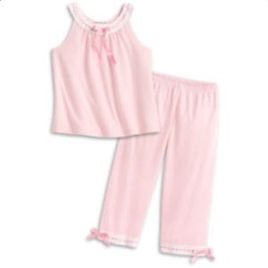 american girl pink pajamas